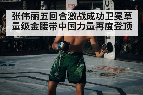 MMA fighter in octagon
